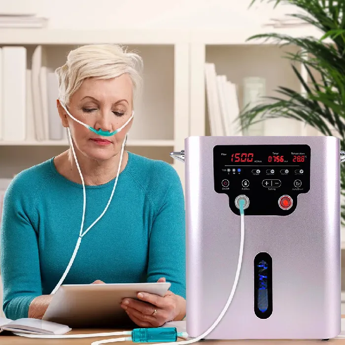 Utilisation appareil oxygene hydrogene QuantaHydro pour les bienfaits respiratoires santé des poumons